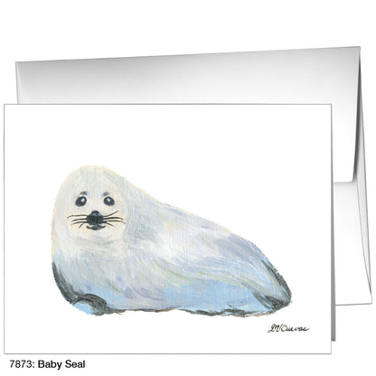 Baby Seal, Greeting Card (7873)