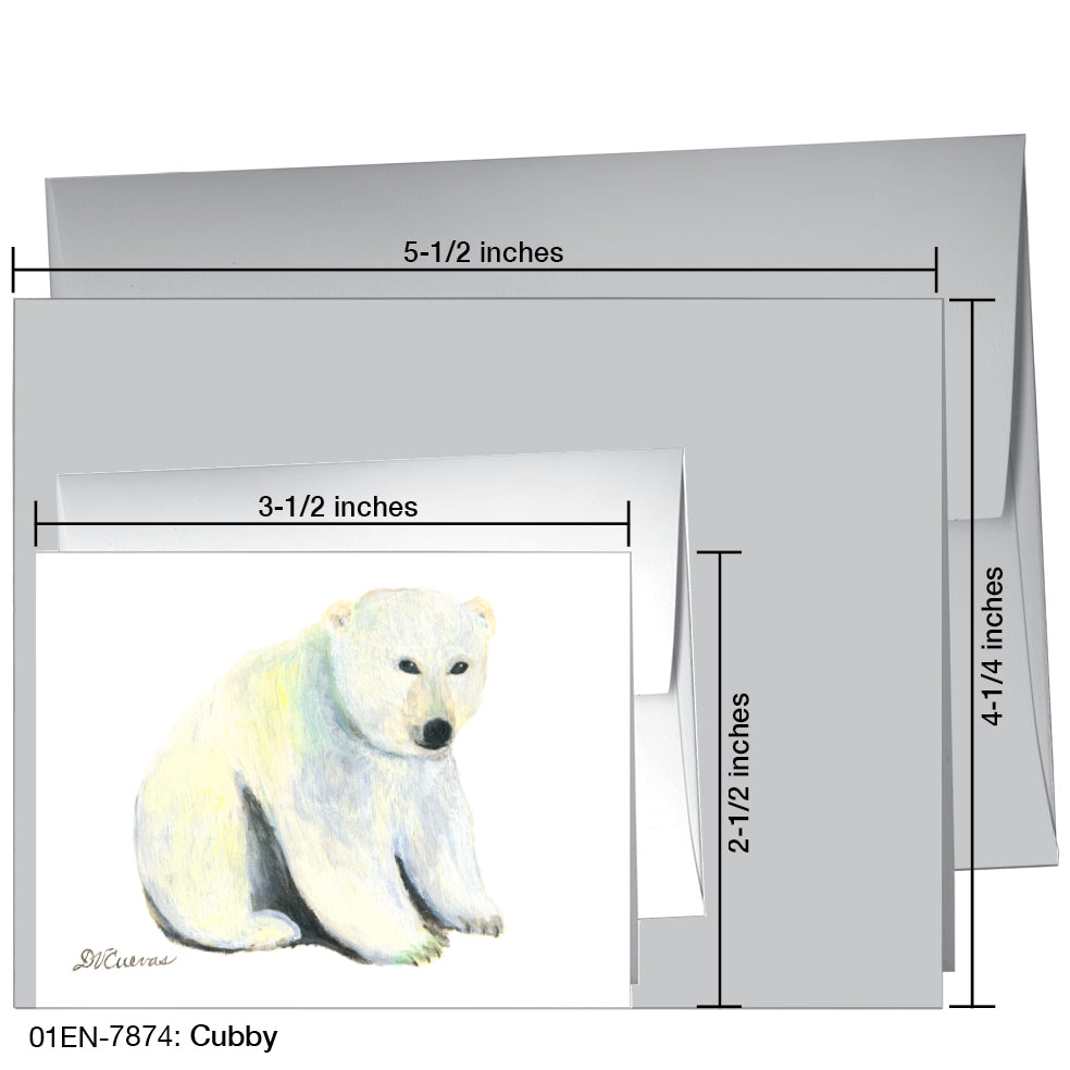Cubby, Greeting Card (7874), Enclosure, printedcanvas.com