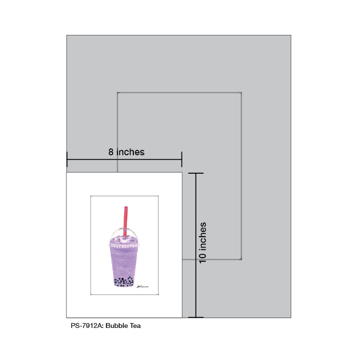 Bubble Tea, Print (#7912A)