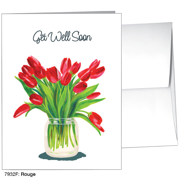 Rouge, Greeting Card (7932F), A2, printedcanvas.com