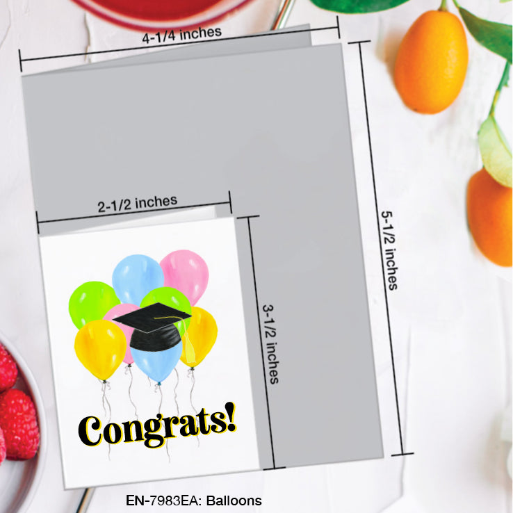 Balloons, Greeting Card (#7983EA)