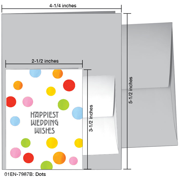 Dots, Greeting Card (#7987B)
