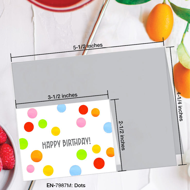 Dots, Greeting Card (#7987M)