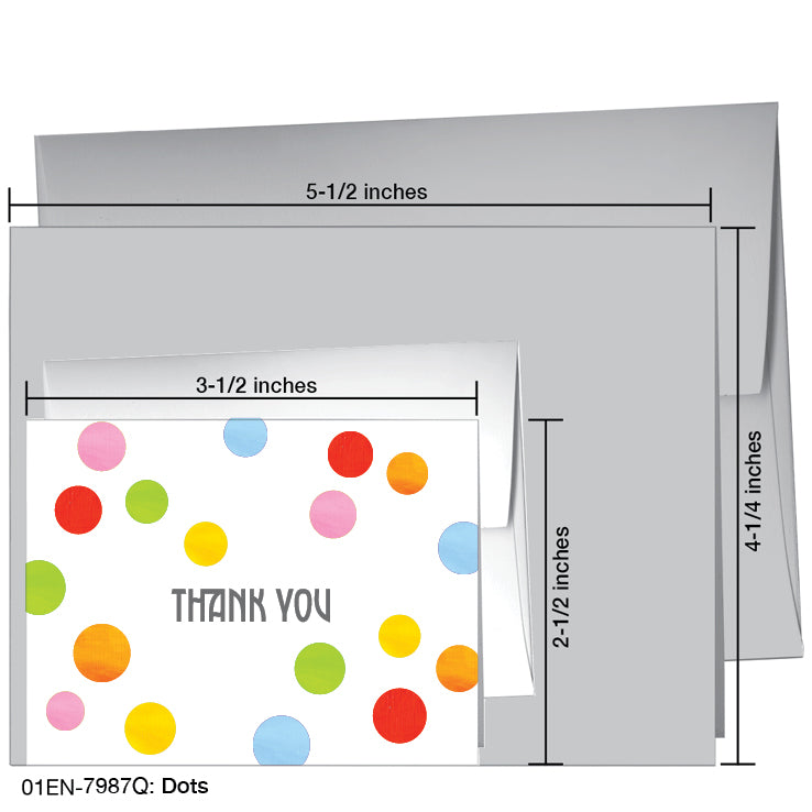 Dots, Greeting Card (7987Q)