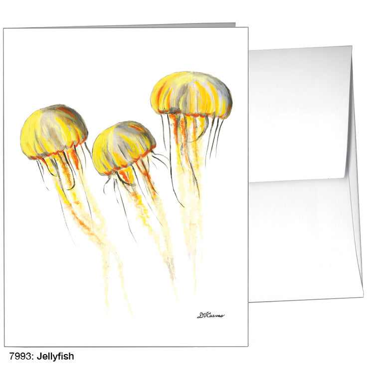 Jellyfish, Greeting Card (7993), A2, printedcanvas.com