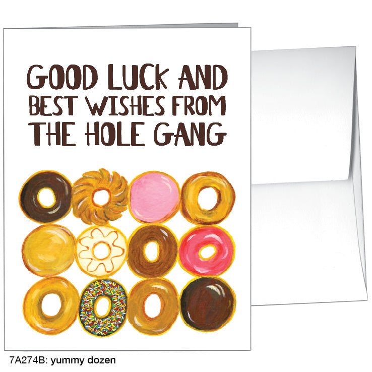Yummy Dozen, Greeting Card (8414B), A2, printedcanvas.com