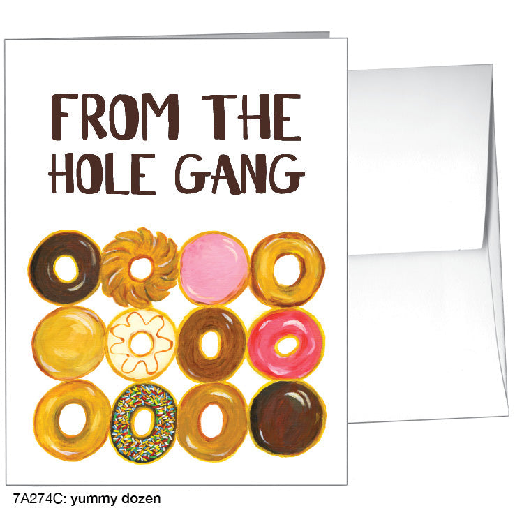 Yummy Dozen, Greeting Card (8414C), A2, printedcanvas.com
