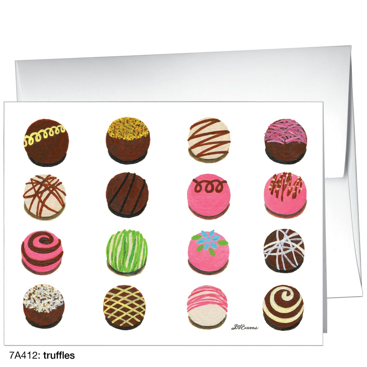 Truffles, Greeting Card (8584), A2, printedcanvas.com