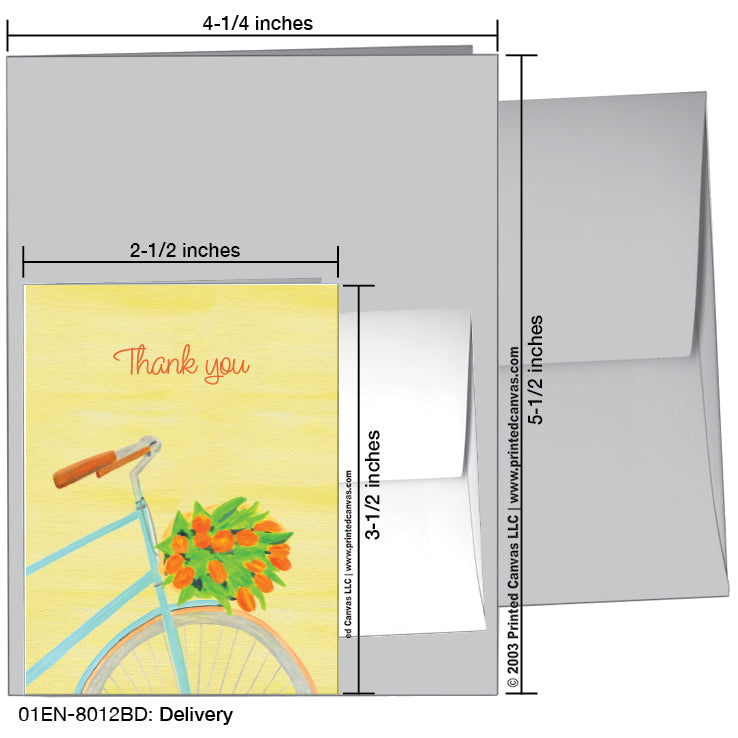 Delivery, Greeting Card (8012BD)