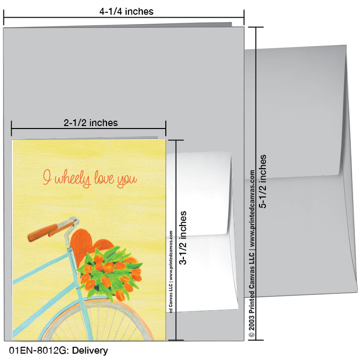 Delivery, Greeting Card (#8012G)