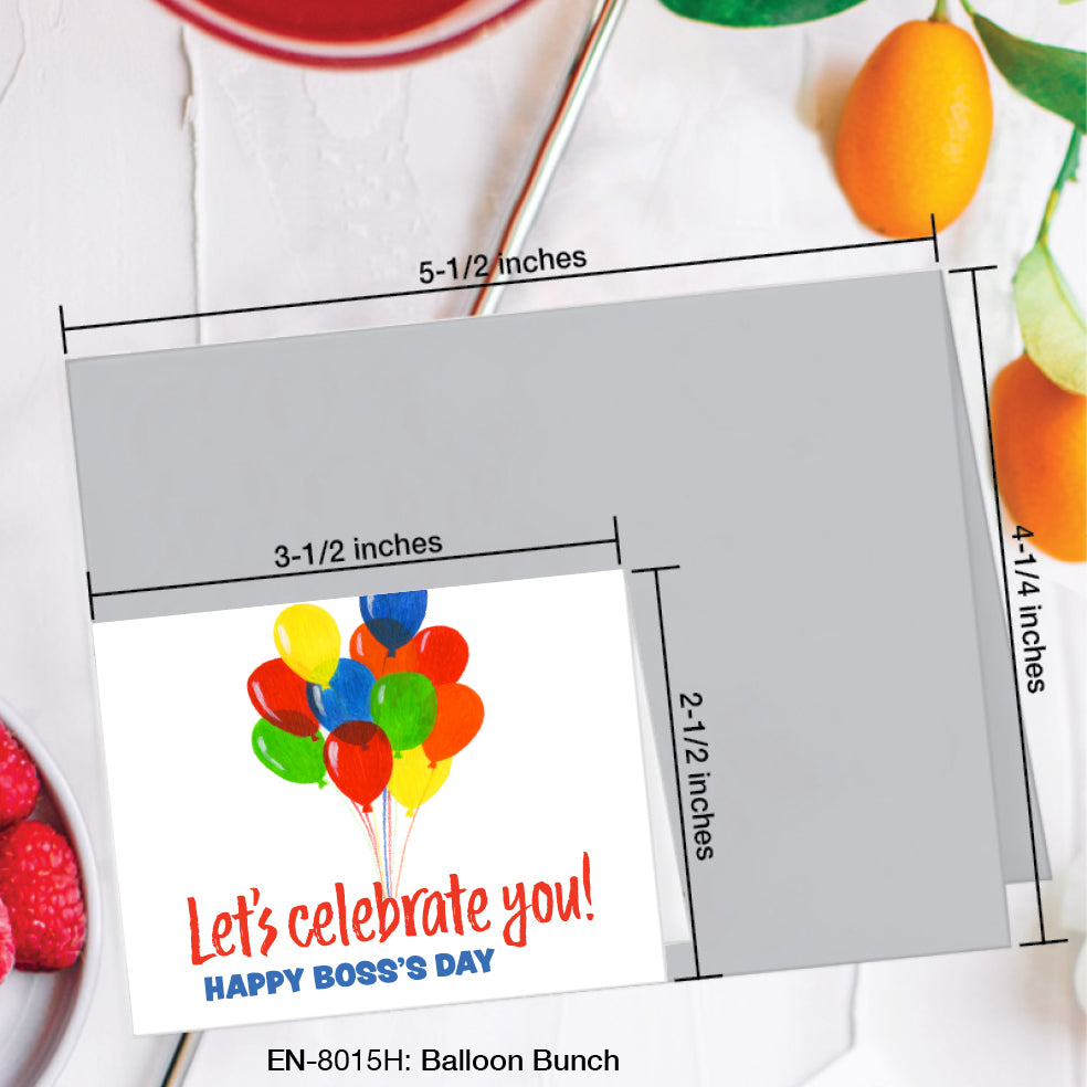 Balloon Bunch, Greeting Card (#8015H)