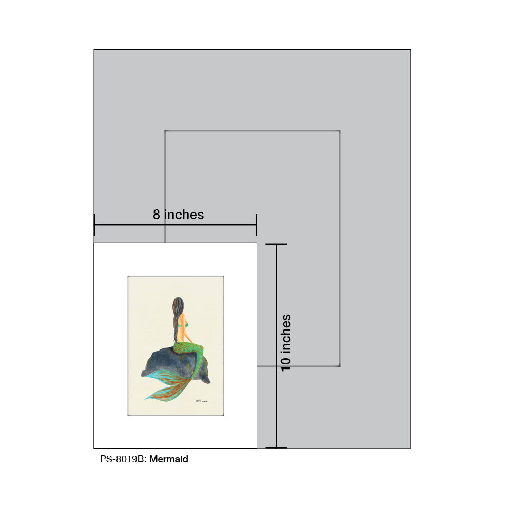 Mermaid, Print (#8019B)