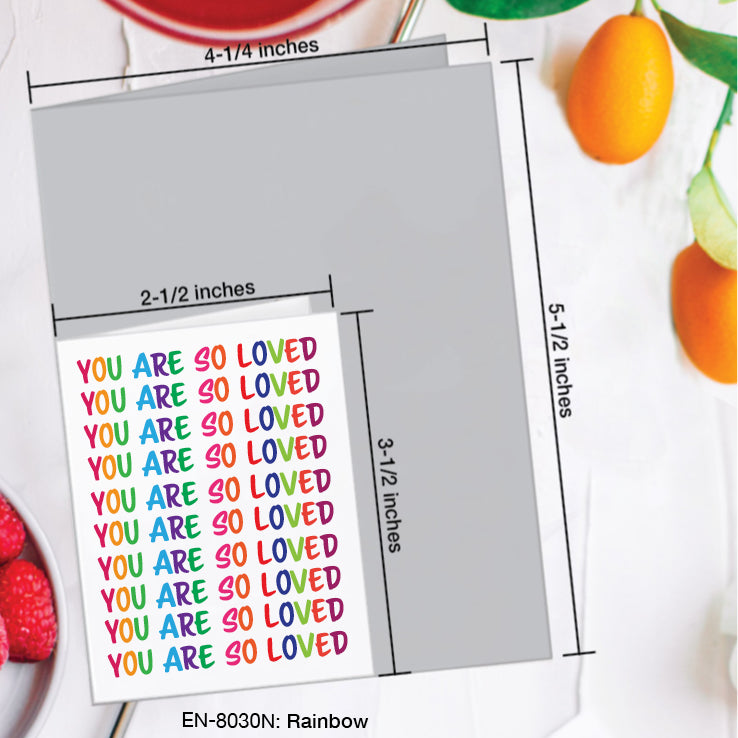 Rainbow, Greeting Card (#8030N)