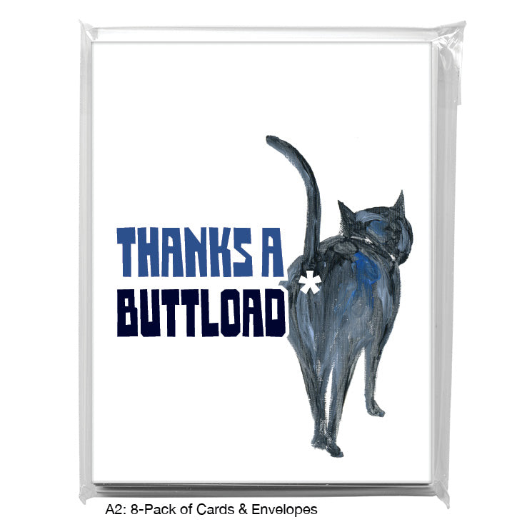 Cat Walk, Greeting Card (#8045PA)
