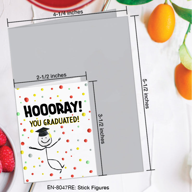 Stick Figures, Greeting Card (#8047RE)
