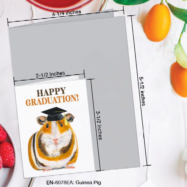 Guinea Pig, Greeting Card (8078EA), Enclosure, www.printedcanvas.com