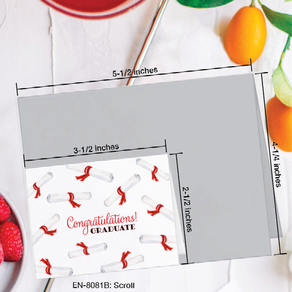 Scroll, Greeting Card (8081B), Enclosure, www.printedcanvas.com
