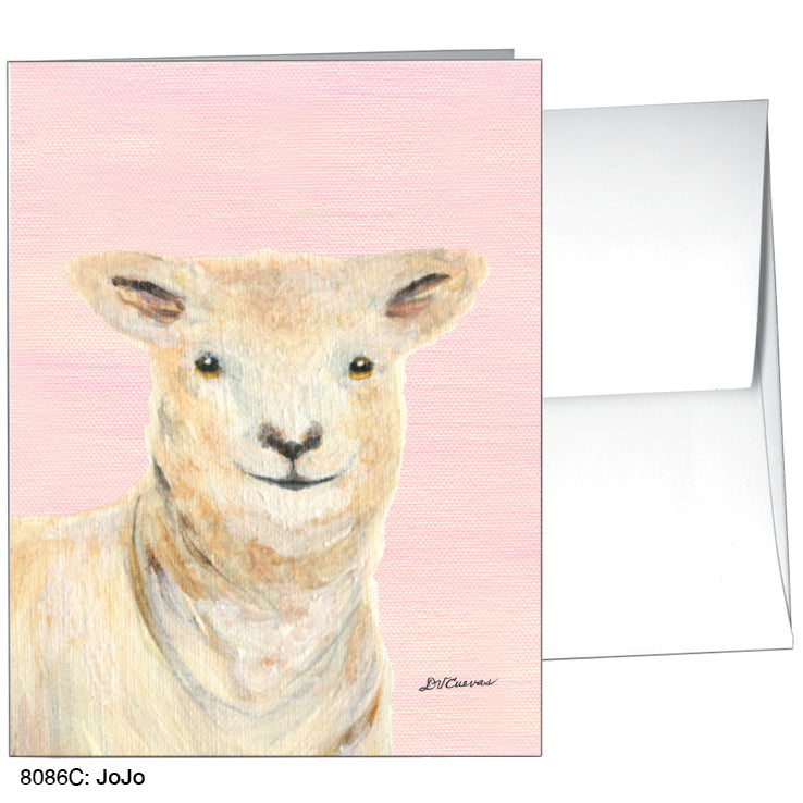 JoJo, Greeting Card (8086C), A2 Card, printedcanvas.com