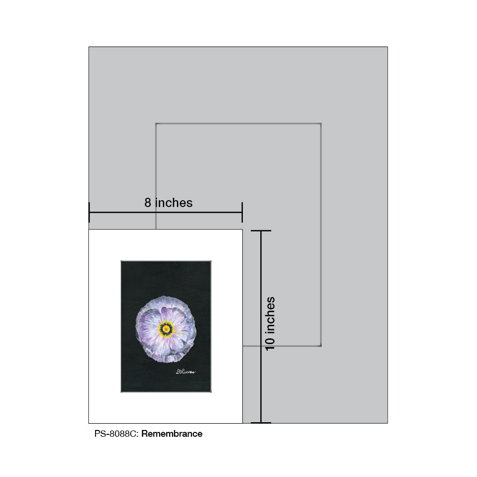 Remembrance, Print (#8088C)