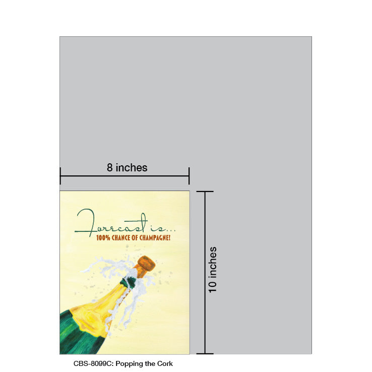 Popping the Cork, Card Board (8099C)