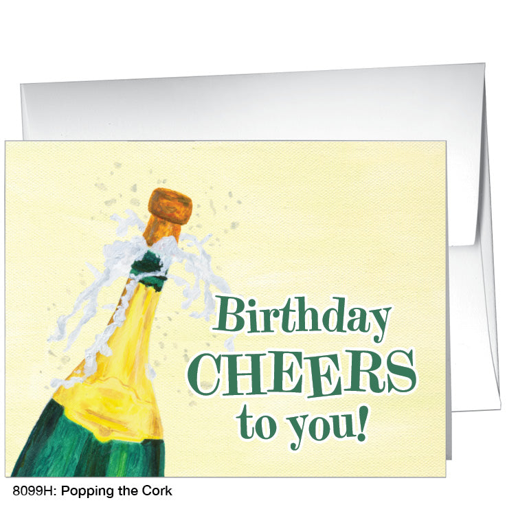 Popping the Cork, Greeting Card (8099H)