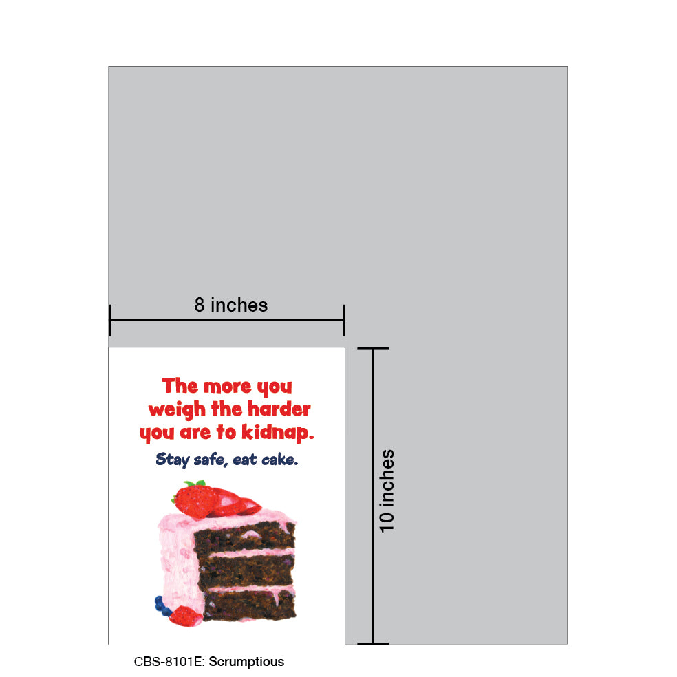 Scrumptious, Card Board (8101E)