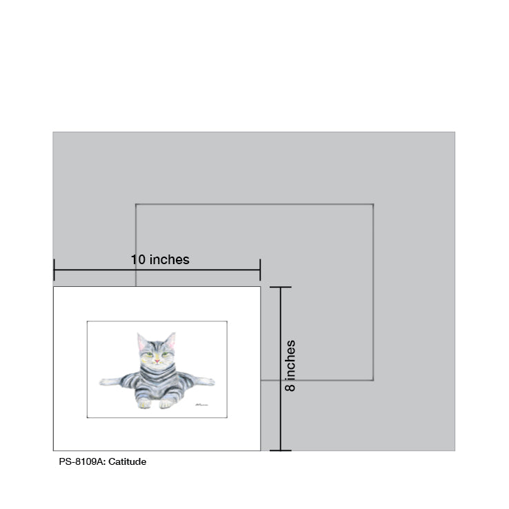 Cattitude, Print (#8109A)