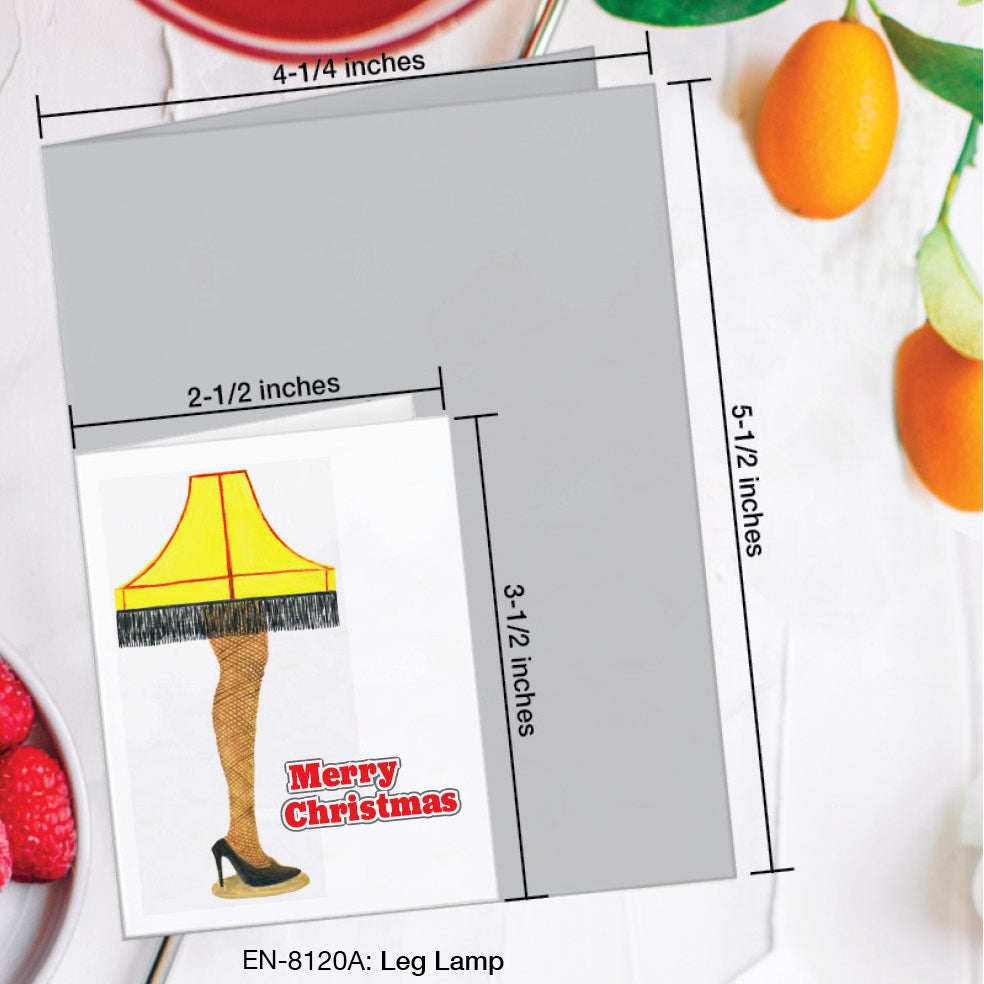 Leg Lamp, Greeting Card (8120A), Enclosure Card, www.printedcanvas.com