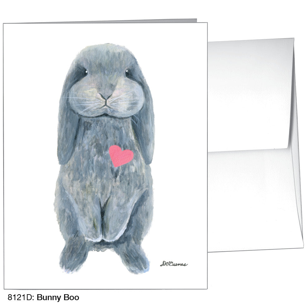 Bunny Boo, Greeting Card (#8121D)