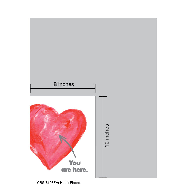 Heart Elated, Card Board (8126EA