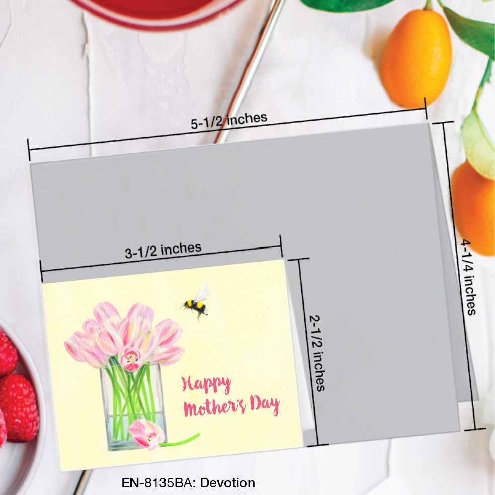 Devotion, Greeting Card (#8135BA)