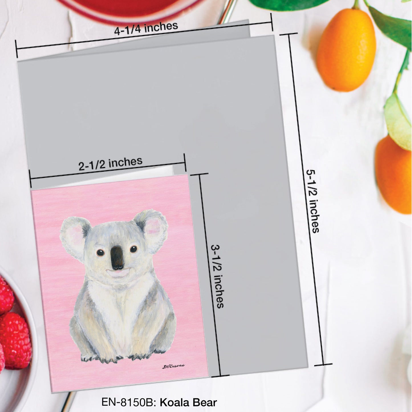 Koala Bear, Greeting Card (#8150B)