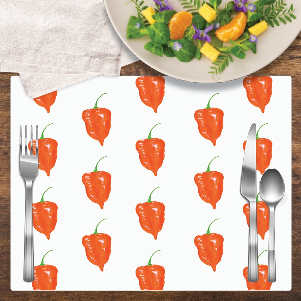 Habanero Pepper, Vinyl Placemat (PMT-8201B)