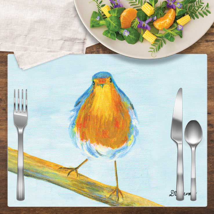 American Robin, Vinyl Placemat (PMT-8210A)