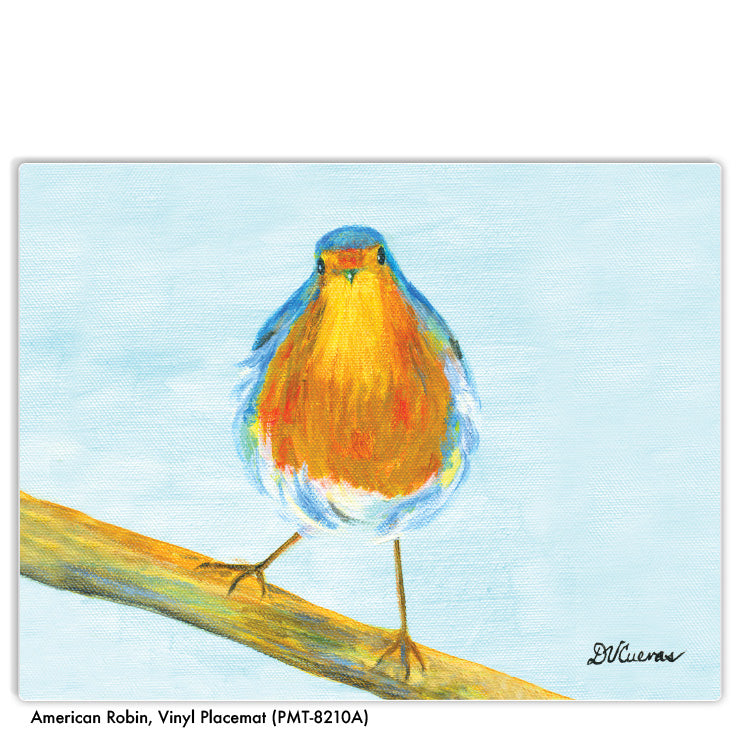 American Robin, Vinyl Placemat (PMT-8210A)
