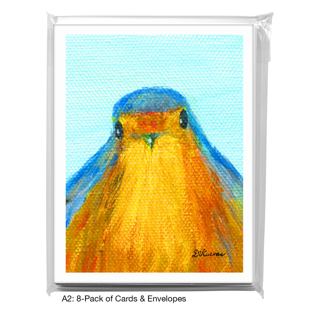 American Robin, Greeting Card (8210G), A2 8-Pack, printedcanvas.com