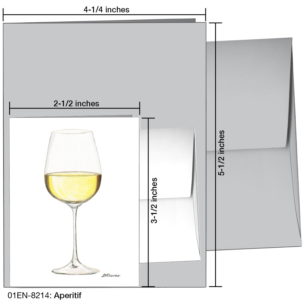 Aperitif, Greeting Card (8214A), Enclosure, printedcanvas.com