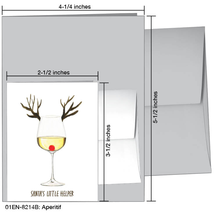 Aperitif, Greeting Card (#8214B)