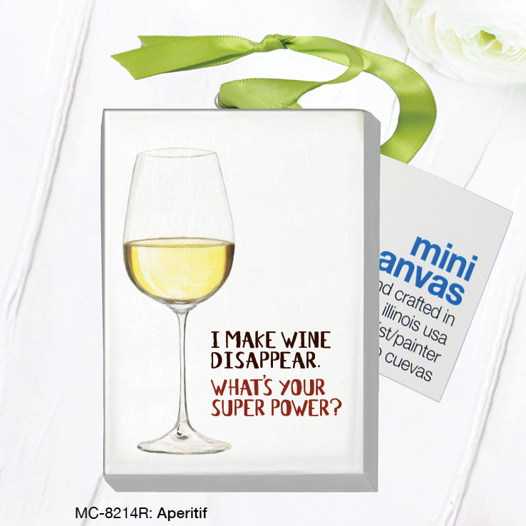 Aperitif, Mini Canvas (MC-8214R), Front, printedcanvas.com