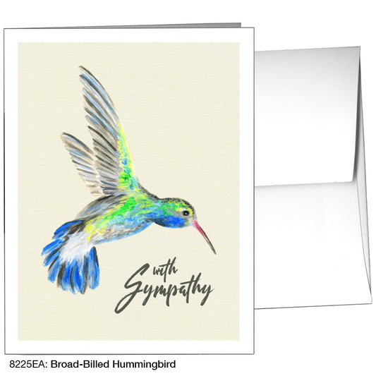 Broad-Billed Hummingbird, Greeting Card (8225EA)