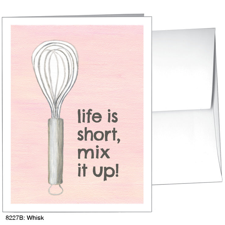Whisk, Greeting Card (8227B), A2 Card, printedcanvas.com