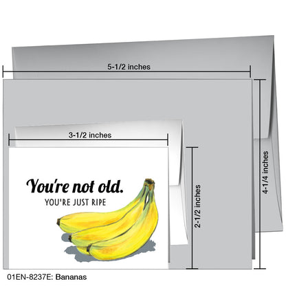 Bananas, Greeting Card (8237E)