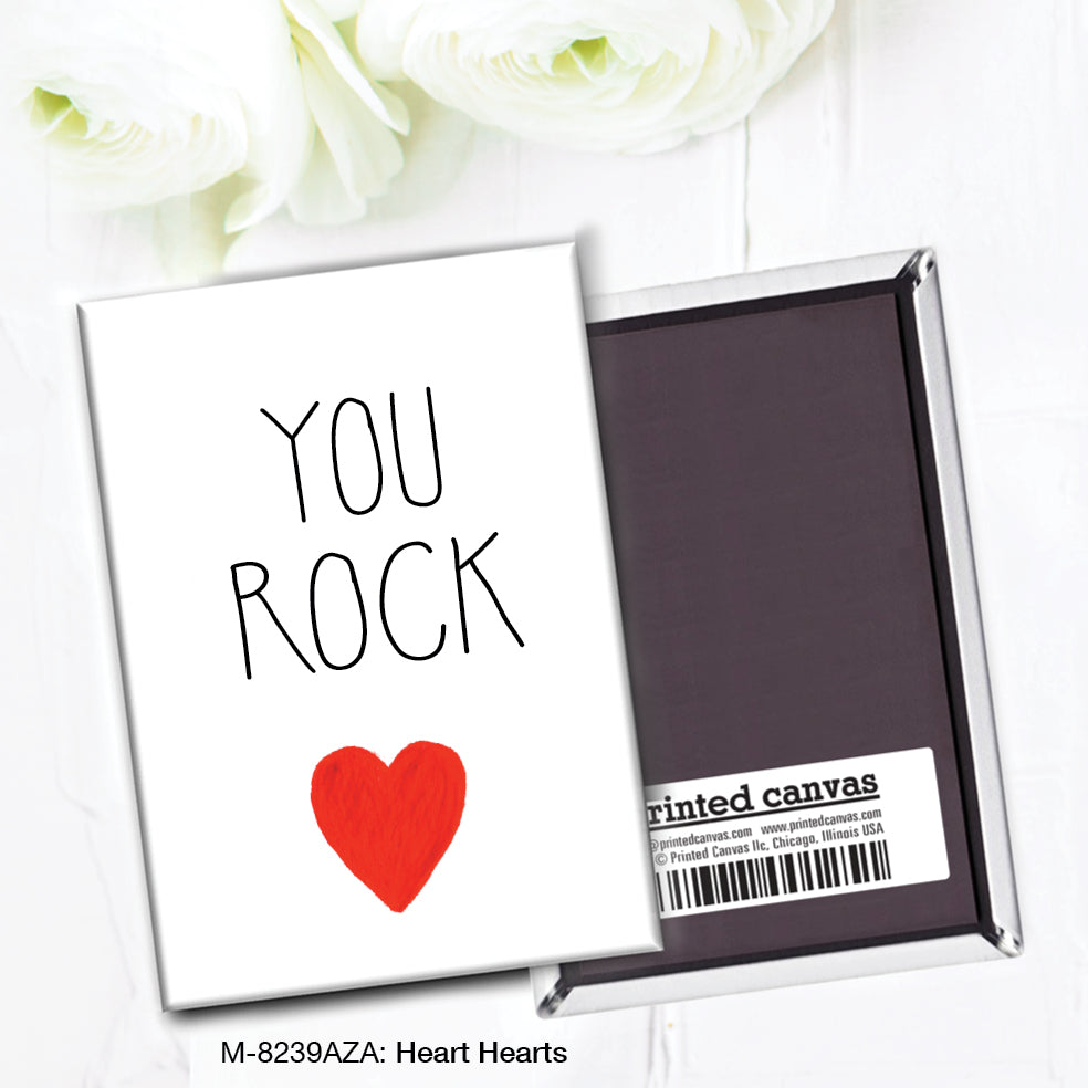 Heart Hearts, Magnet (M-8239AZA)