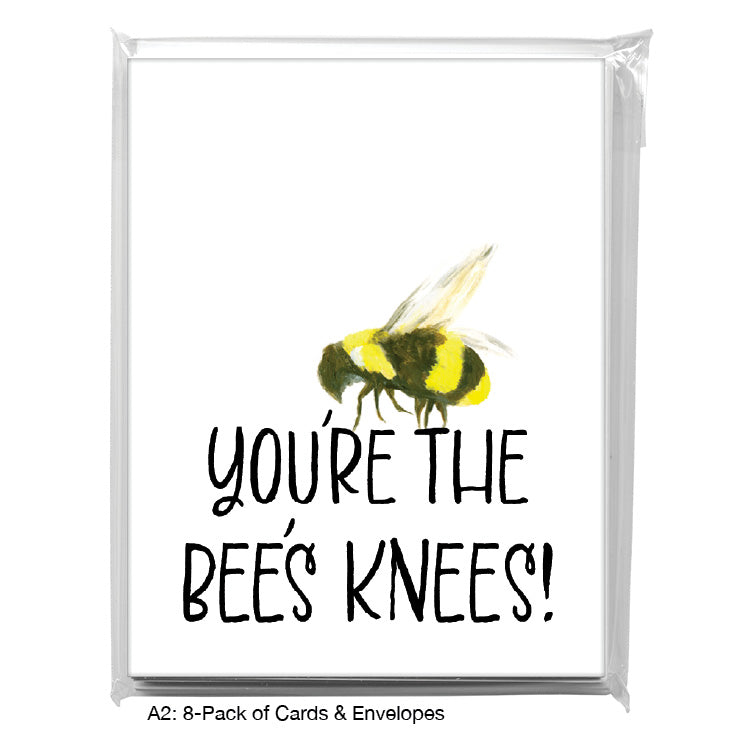 Bee Yellow, Greeting Card (#8247A)