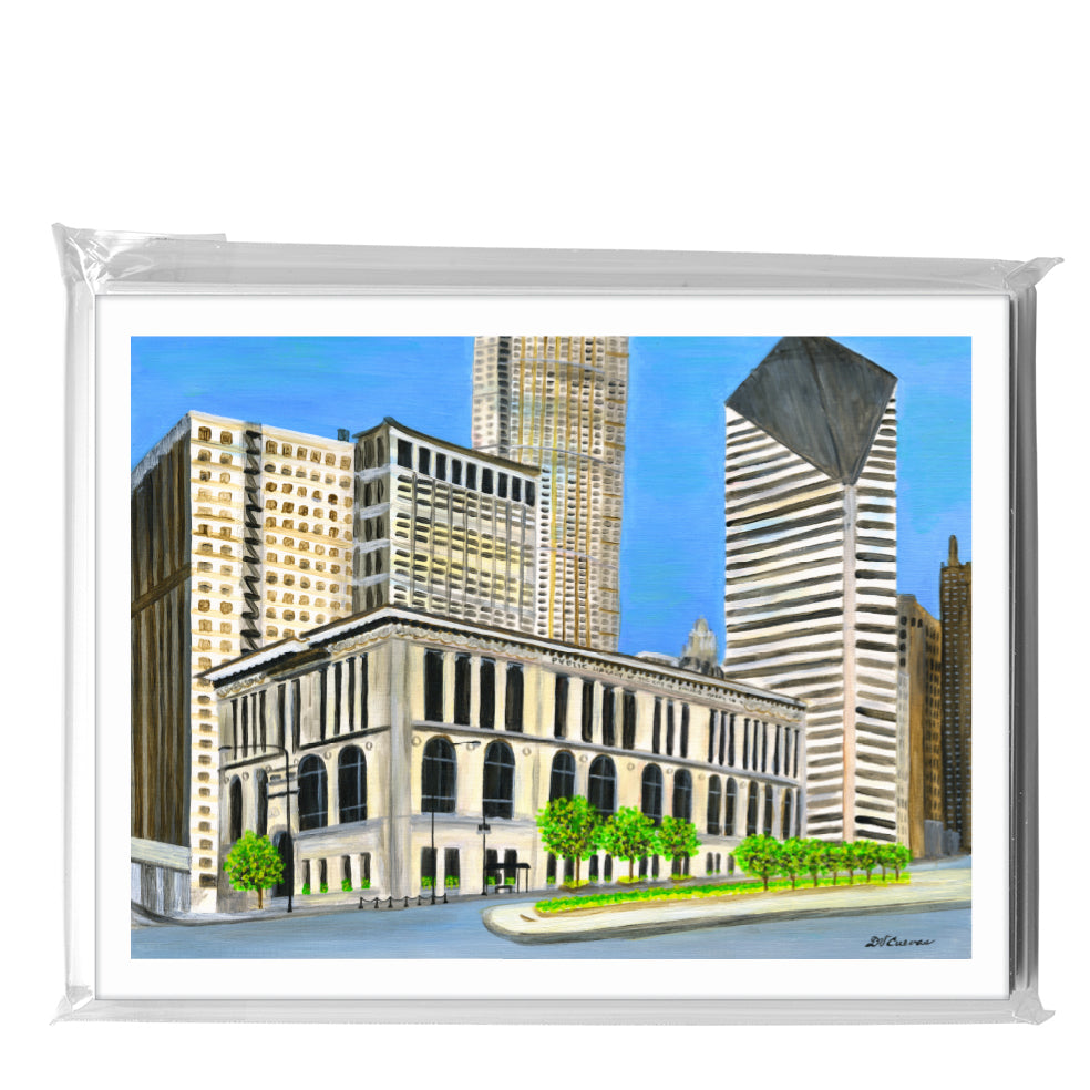 Chicago Cultural Center, Greeting Card (8255B), A2 Card 8-Pack, www.printedcanvas.com