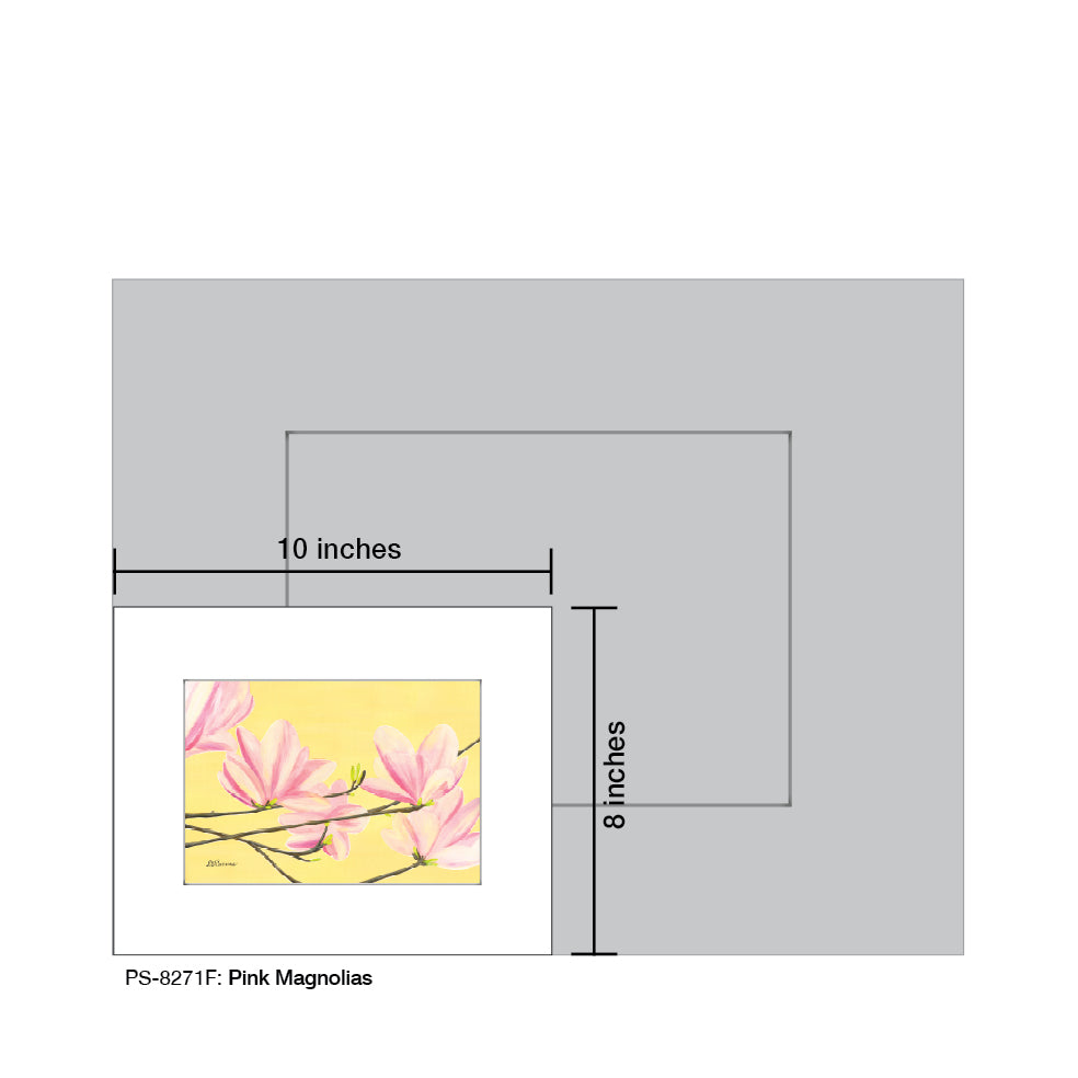 Pink Magnolias, Print (#8271F)