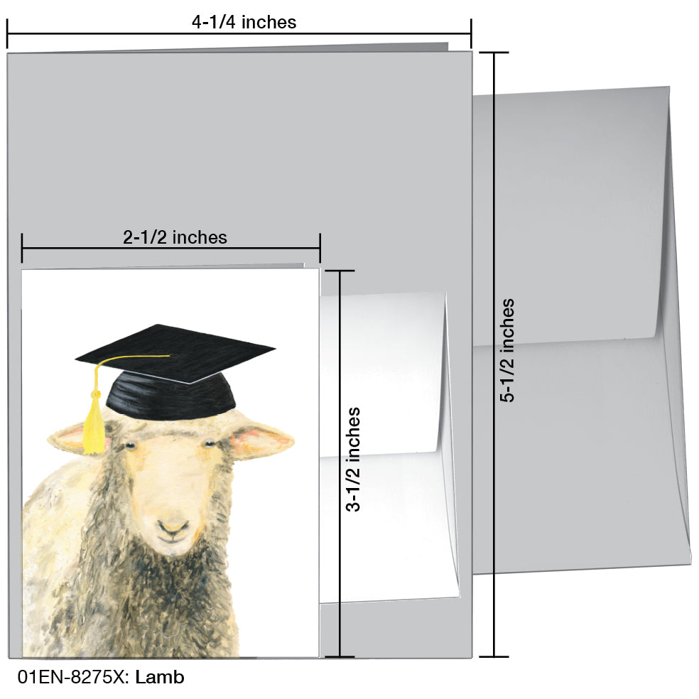 Lamb, Greeting Card (8275X)
