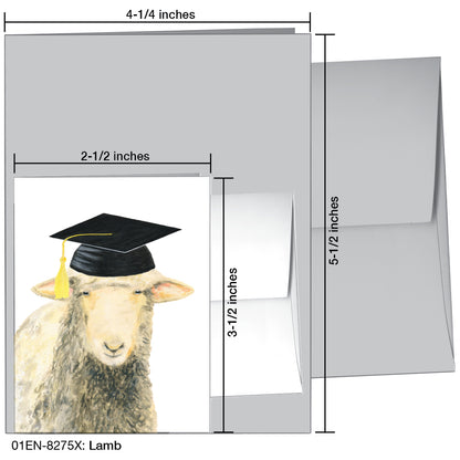 Lamb, Greeting Card (8275X)