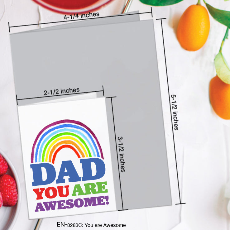 You Are Awesome, Greeting Card (#8283C)