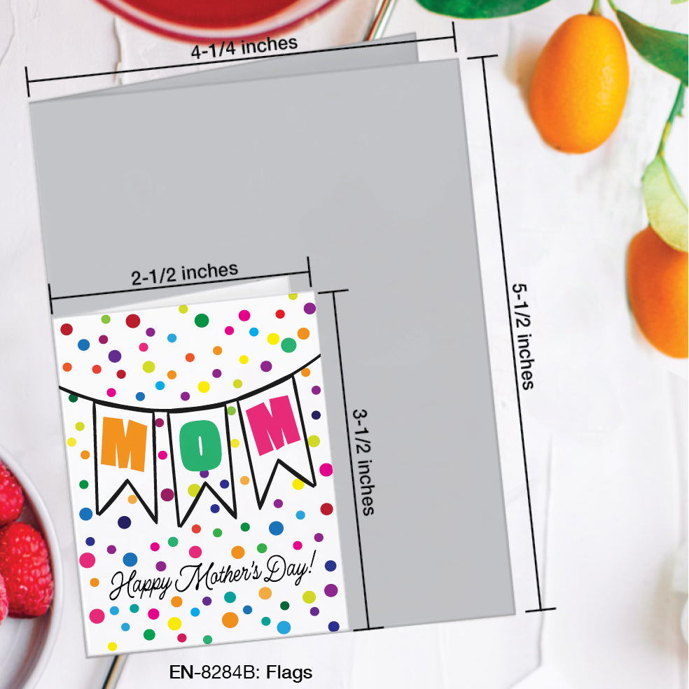 Flags, Greeting Card (#8284B)